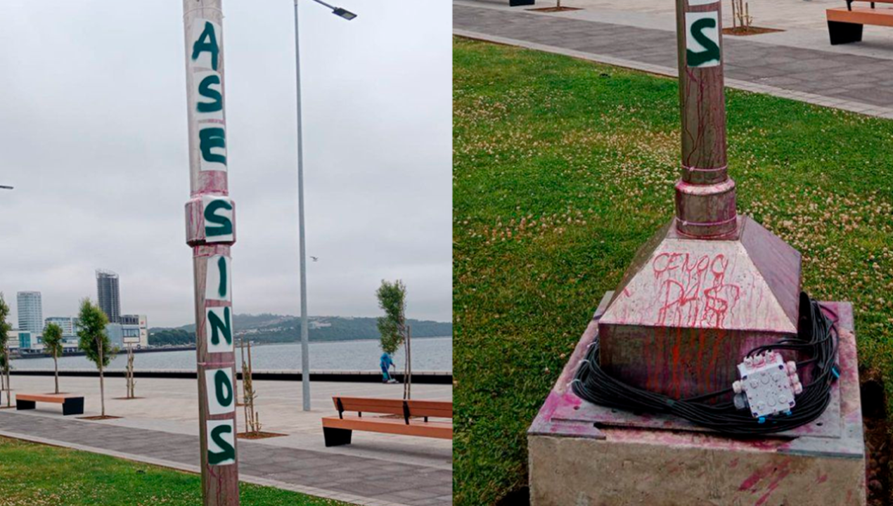 /regionales/region-de-los-lagos/malestar-en-comunidad-judia-tras-vandalizacion-de-candelabro-en-puerto
