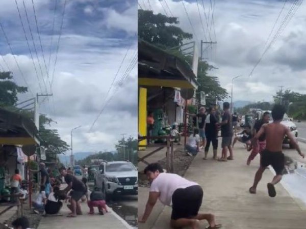 Primeras imágenes del fuerte terremoto en Filipinas